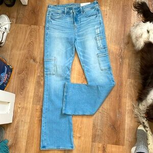 NWT AE kick boot stretch